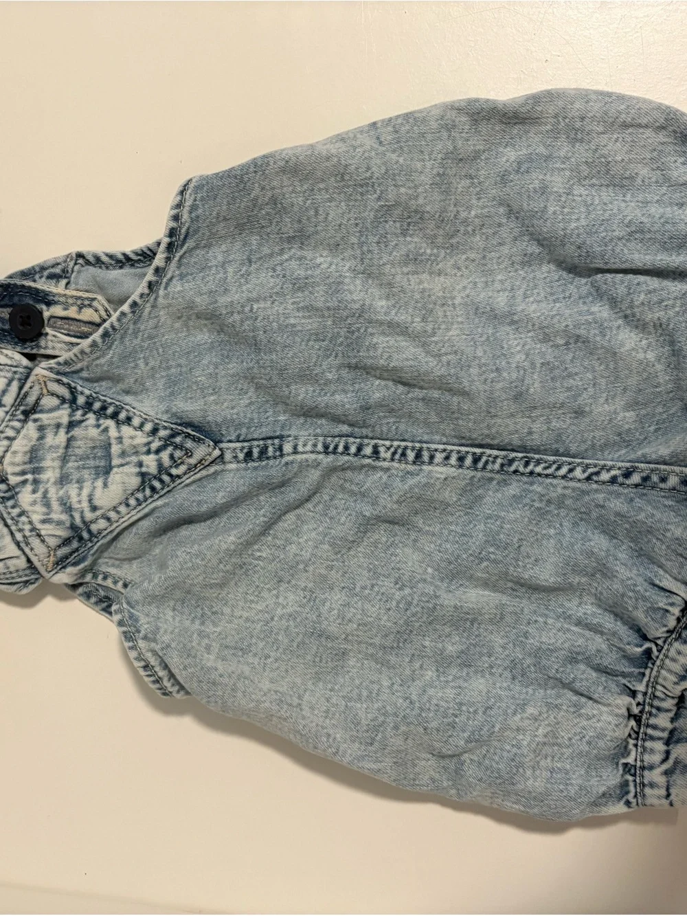 Baby GAP Light Blue Wash Denim Baby Overalls 6-12M Baby Girl Outfit